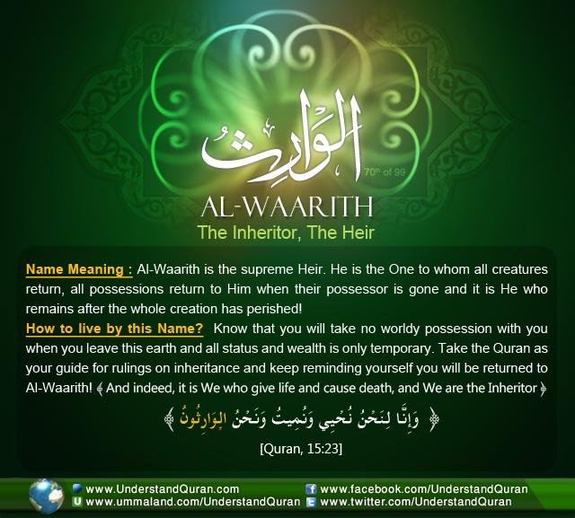 Name_70_ Al-Waarith