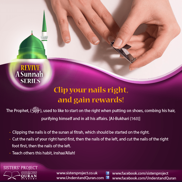 Clip Your Nails the Sunnah Way - Understand Al-Qur'an Academy