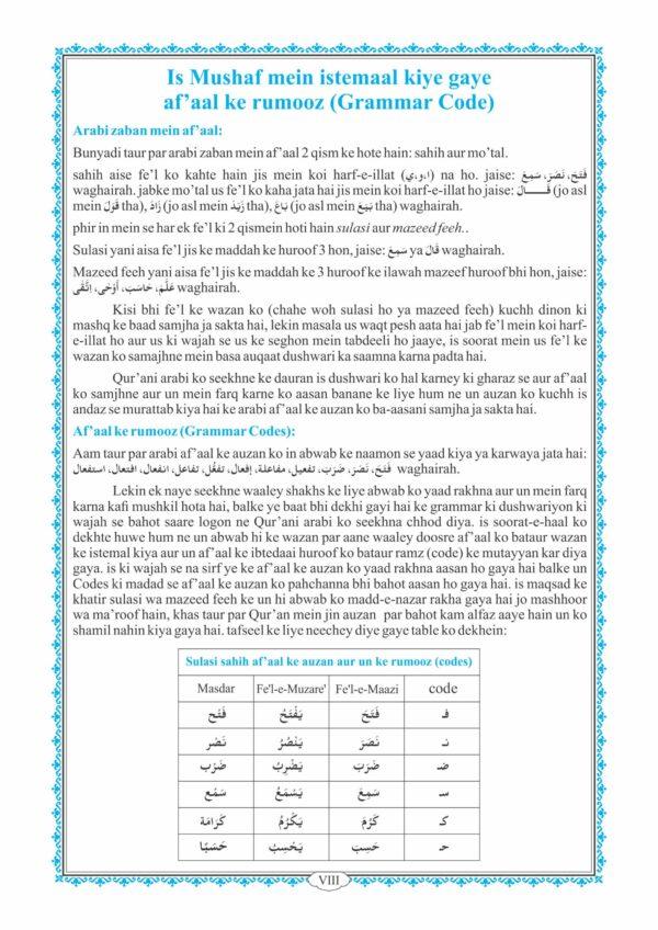 The Glorious Quran with Word for Word Translation in Roman English - Image 9